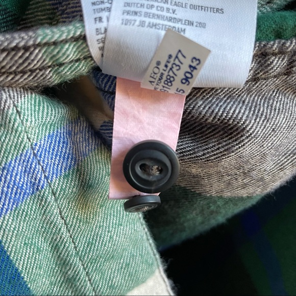 American Eagle Outfitters Flannel button down XS - Picture 6 of 12